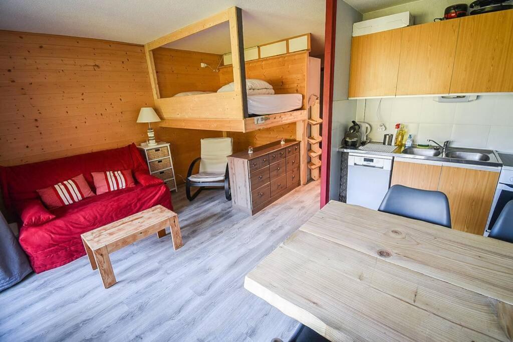 Le Relai S31 - Grand Et Lumineux Studio Avec Coin Montagne 4-6 Pers, Tout Equipe, Avec Wifi, A 30M Des Pistes Avec Un Grand Balcon, Draps Non Compris Saint-Jean-dʼAulps Eksteriør billede