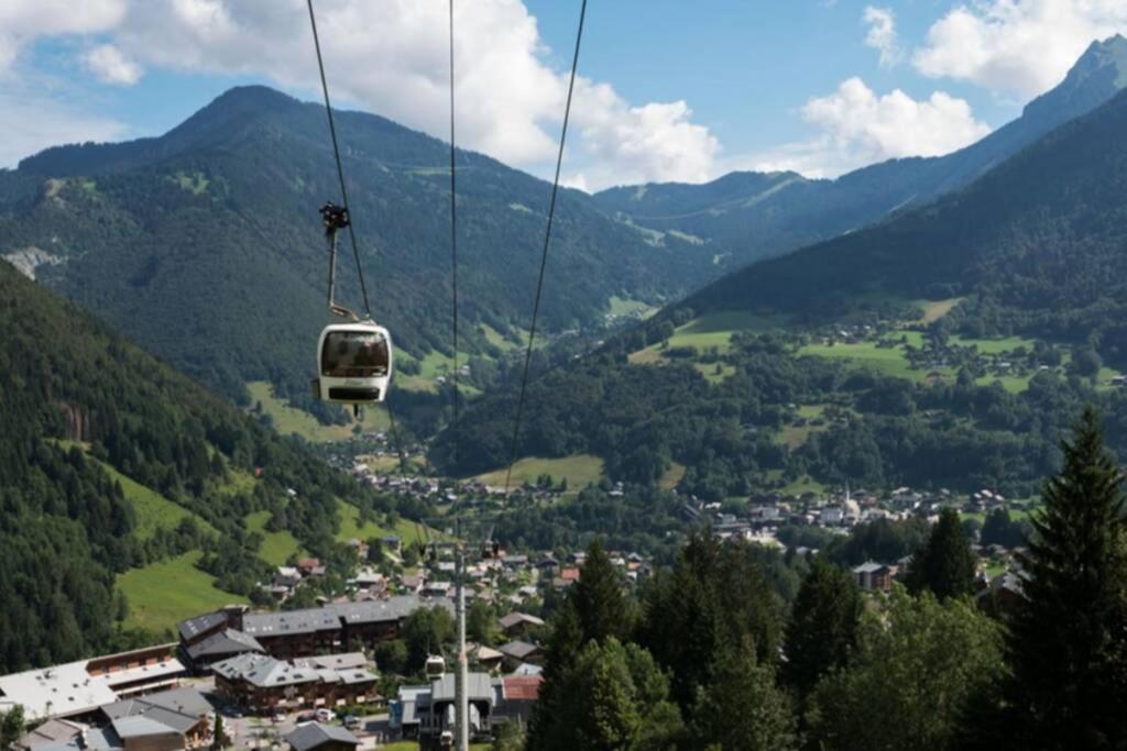 Le Relai S31 - Grand Et Lumineux Studio Avec Coin Montagne 4-6 Pers, Tout Equipe, Avec Wifi, A 30M Des Pistes Avec Un Grand Balcon, Draps Non Compris Saint-Jean-dʼAulps Eksteriør billede