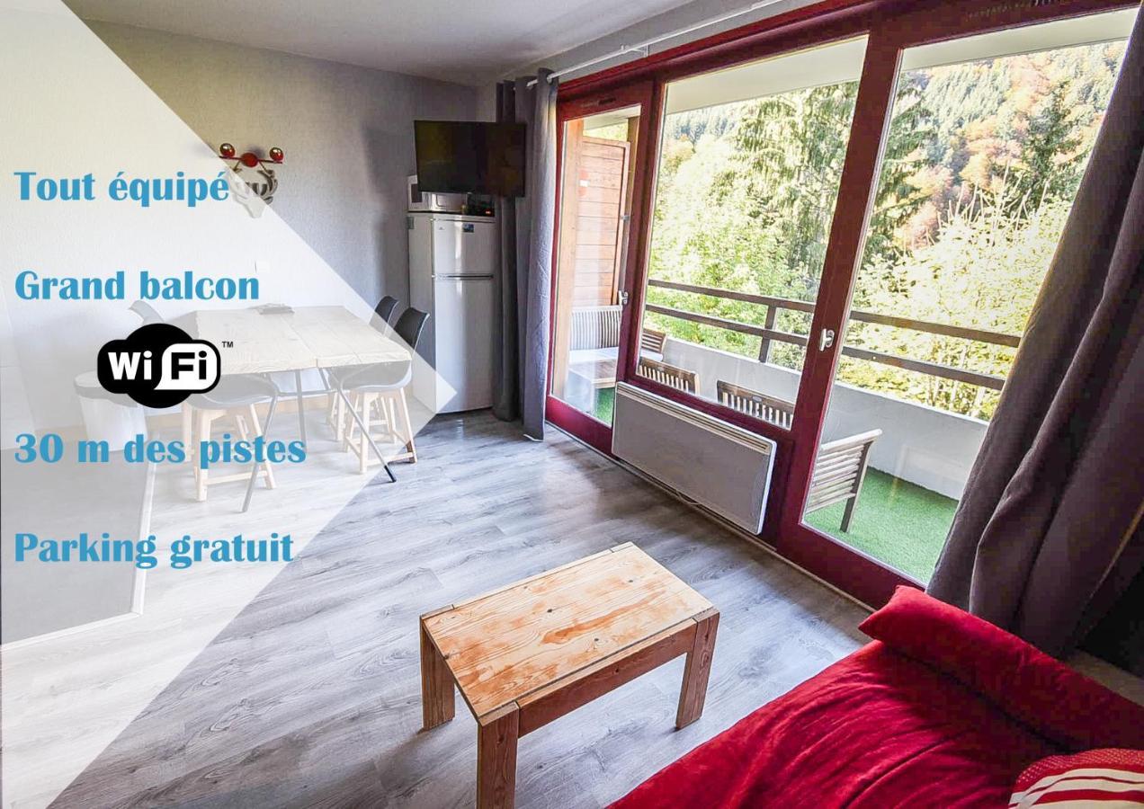 Le Relai S31 - Grand Et Lumineux Studio Avec Coin Montagne 4-6 Pers, Tout Equipe, Avec Wifi, A 30M Des Pistes Avec Un Grand Balcon, Draps Non Compris Saint-Jean-dʼAulps Eksteriør billede